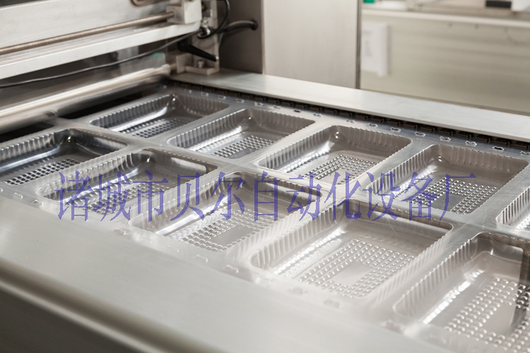 山东诸城贝尔  厂家直销  全自动拉伸硬盒气调包装机械