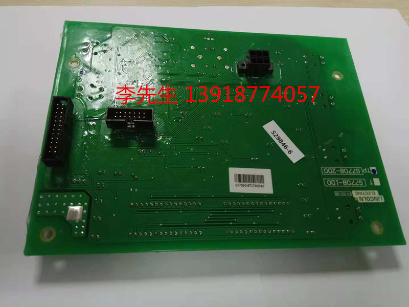 美国林肯焊机批发CC400-TP 氩弧焊机 显示板S29846控制板
