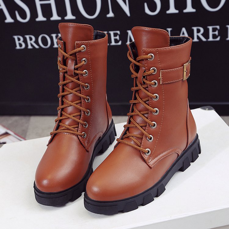 Bottes femme en PU artificiel - Ref 3355377 Image 1