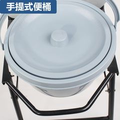 Old person sitting chair, foldable pregnant sit-in toilet, disabled mobile toilet seat, home use squatting toilet chair