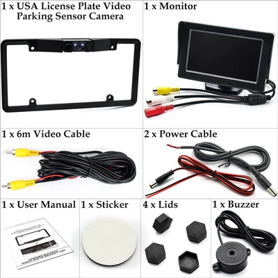 Intelligent Punch-Free Radar Camera – Park radarı