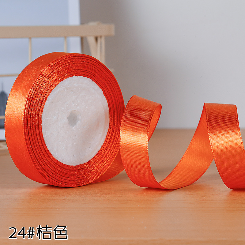 Fábrica al por mayor 2cm cinta hecha a mano cinta de poliéster caja de regalo cinta floral cinta para hornear cinta decorativa