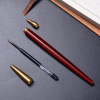 Chinese style mahogany sign pen business gift copper wood pen orz pen student with sexual pen gift logo in the pen.