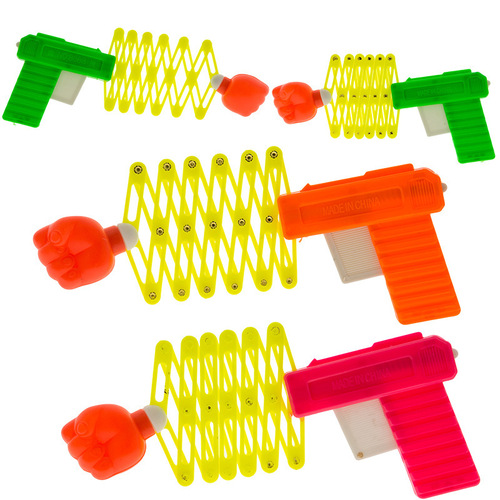 Fist gun magic gun classic toy children's funny magic elastic telescopic fist gun