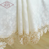 Langxiu Hyundai Simple White Titan Flower Table cloth covering towel rectangular lace elegant fabric table flag discount