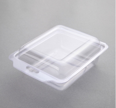 Transparent packaging box