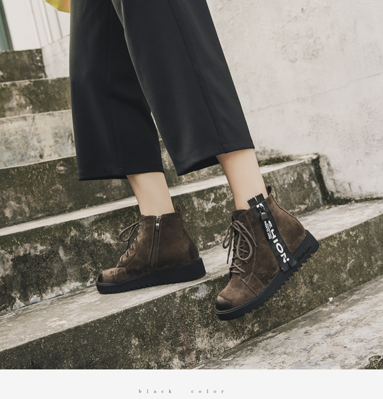 Bottes femme en Daim - Ref 3354243 Image 19