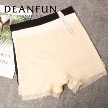 蝶安芬182条盒装天竹纤维蕾丝边打底裤中腰平角内裤女士5247提臀