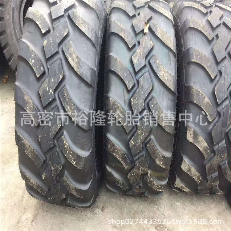 销售农场农用拖车710/50R26.5饲料搅拌车宽基防陷轮胎钢丝 拖斗
