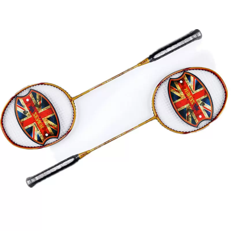 碳纤维羽毛球拍 碳素 男女初学者训练拍单拍 一件代发超轻