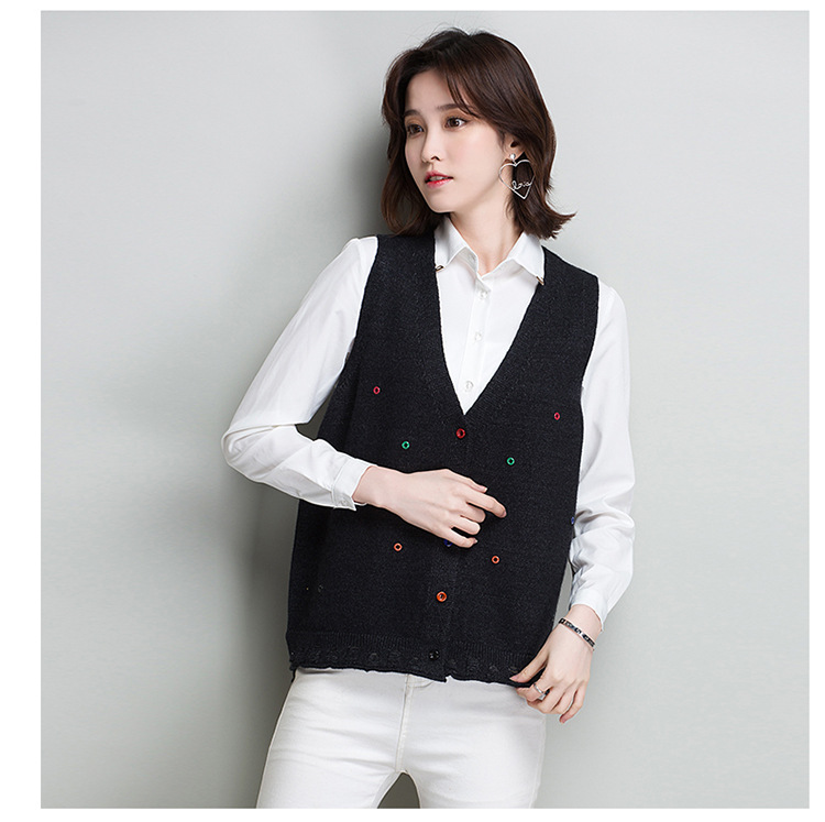 Gilet femme XIN YUROU en Tricot - Ref 3317979 Image 28