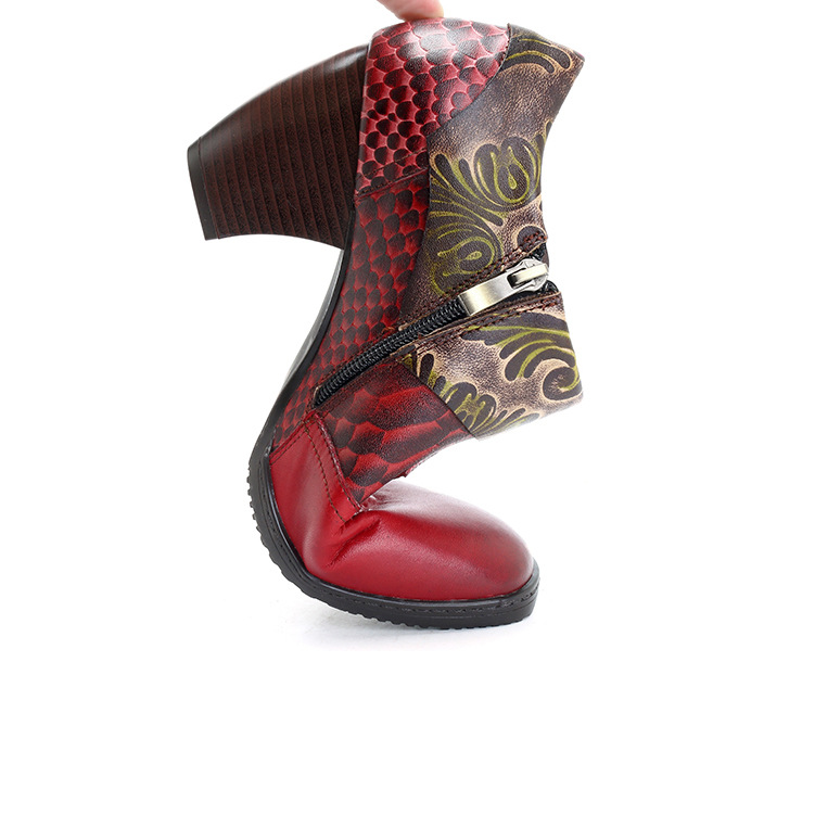 Bottes femme en En cuir - Ref 3355288 Image 16