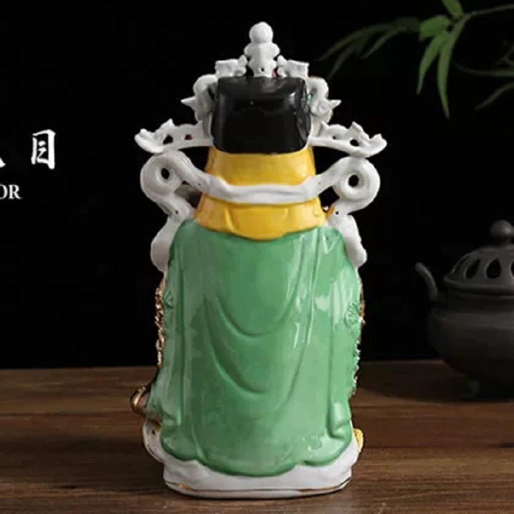 金盛佛具 Wholesale Wanzhu Jinzhu Cai God Grand Grand Ceramics Character Crafts Statue Female Statue Open Marriage