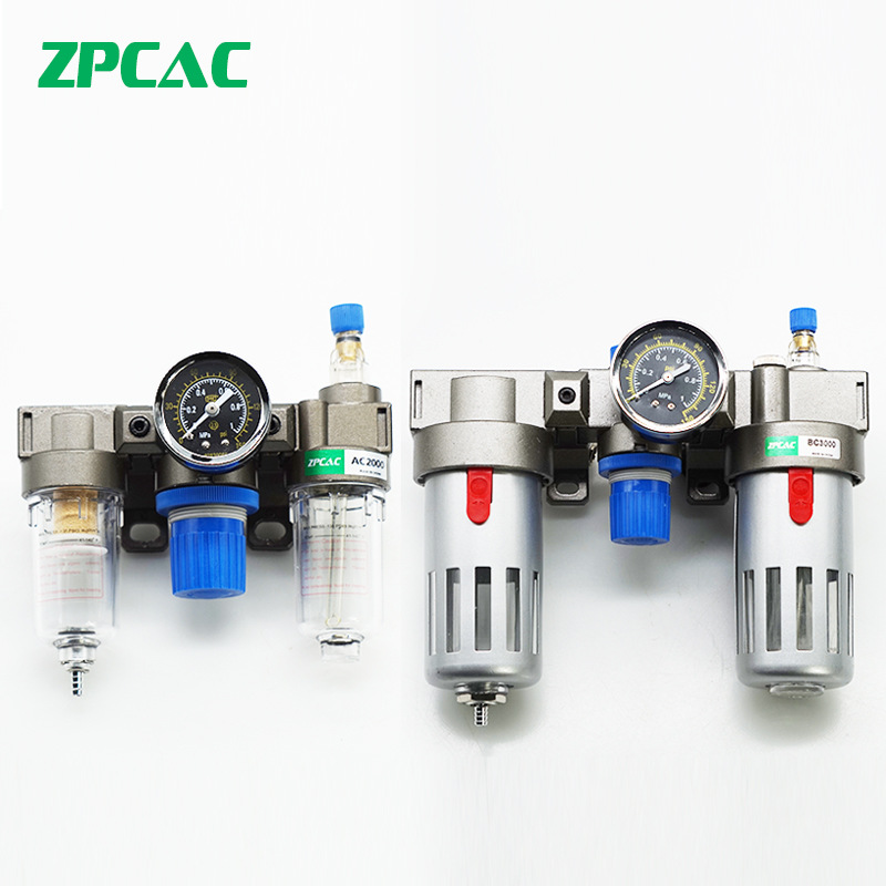 油水分离器 过滤器 减压阀 油雾器 三联件AC2000替代AIRTAC亚德客