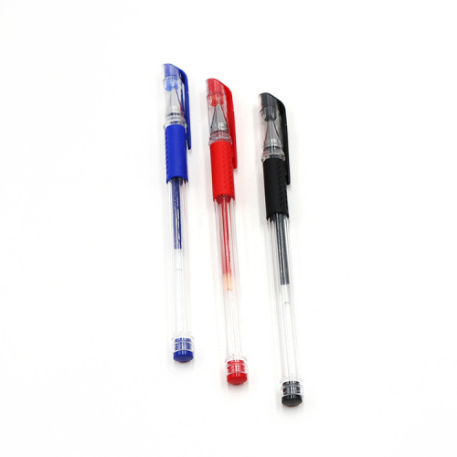 Qianhui gel pen needle tube black signature pen exam 0.5mm water pen color stationery refill European standard gel pen