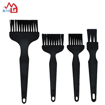Shenzhen goods in stock Anti-static Brush Anti-static Straight Brush black Straight Brush Straight Brush Manufactor Direct selling