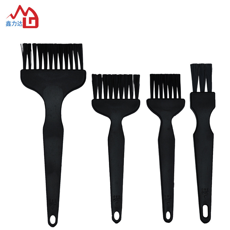 Shenzhen goods in stock Anti-static Brush Anti-static Straight Brush black Straight Brush Straight Brush Manufactor Direct selling