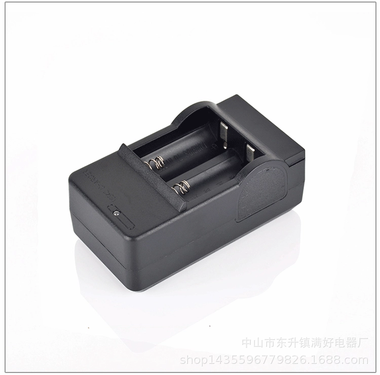 Заводское прямое зарядное устройство для литиевых батарей 16340 с двумя слотами, интеллектуальное полное самостопорное зарядное устройство 16340 с двойной зарядкой