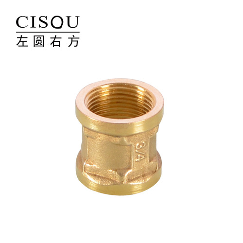 All-copper 4-minute to 2-minute double inner wire direct 1-inch to 6-point pipe ancient 3-minute to 2-minute large and small head water pipe pneumatic joint