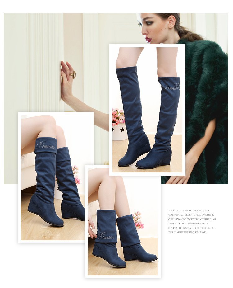 Bottes femme en Daim - Ref 3355238 Image 29
