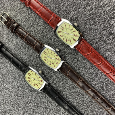 小红书同款小黑表  微商爆款引流手表 小表盘女士小红表包装批发|ms