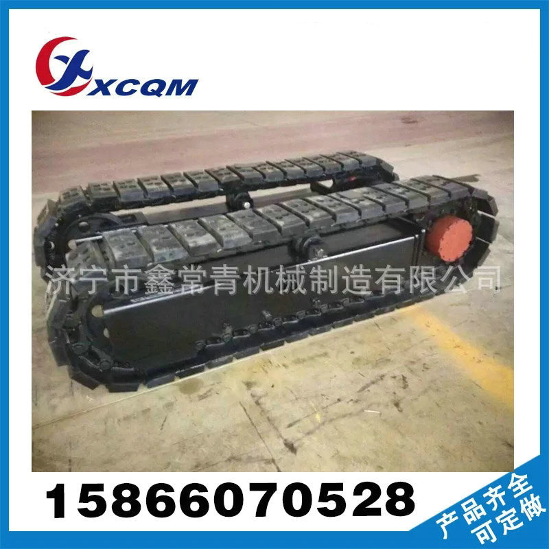 设计 2000摊铺机橡胶履带 履带底盘工程机械