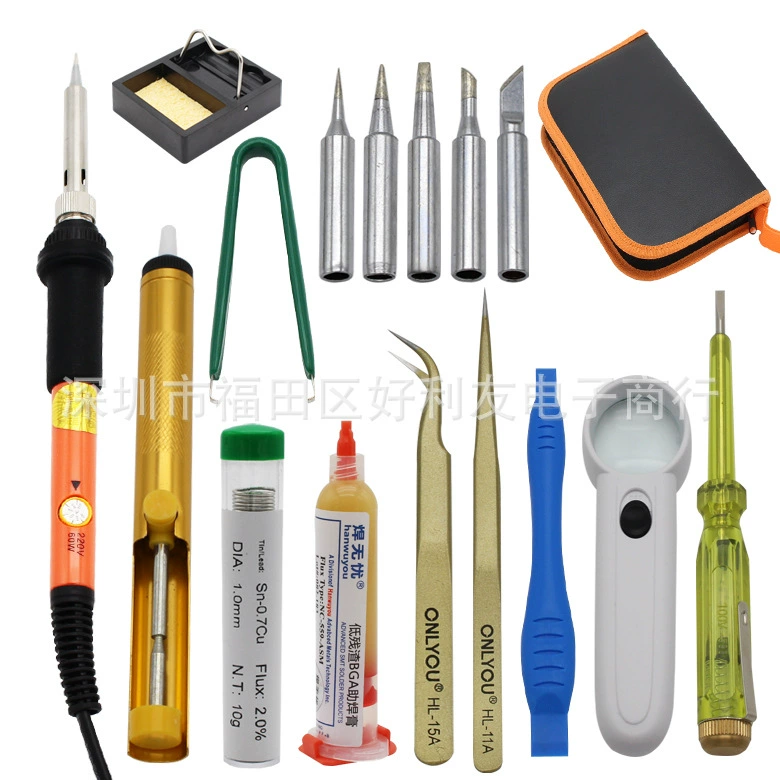 Безпроблемный высококачественный комбинированный Электрический паяльник из 17 предметов, собственного производства и продажи во внешней торговле, горячие продажи, Электрический паяльник, европейские правила, правила США