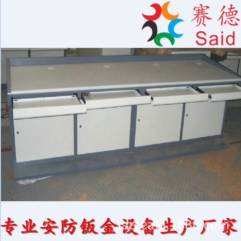 深圳四联平台深圳监控操作台四联平面操作台单联平面操作台直销