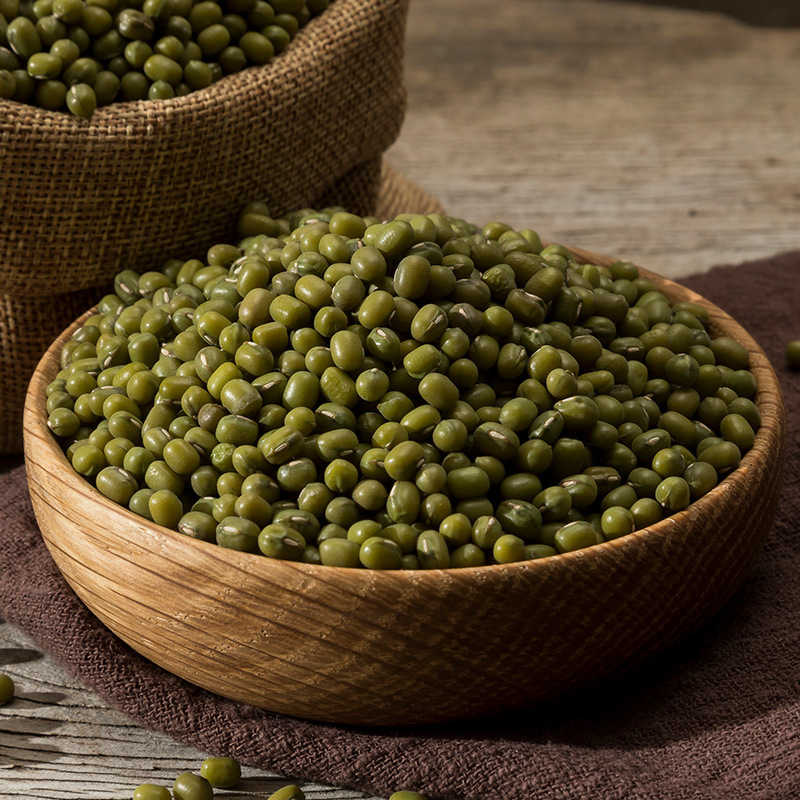 The Empire Northeast Small green beans 5 pounds Raw bean sprouts summer Mung bean soup Cereal porridge