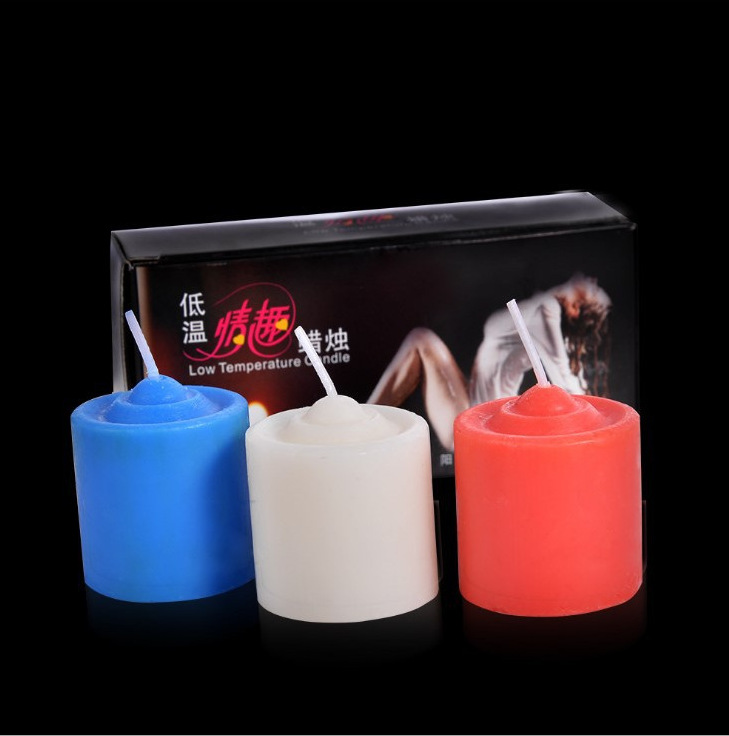 情趣用品低温蜡烛3只装SM另类玩具滴蜡刺激爱爱成人性保健品.