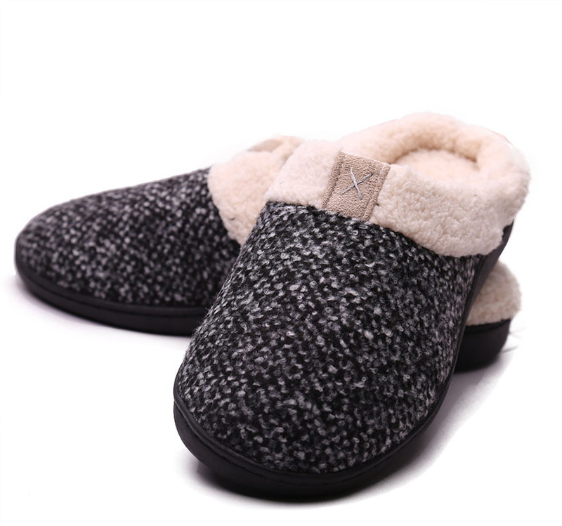 Slippers cross-border e-commerce Amazon gel slippers memory foam SBR microwave oven TPR composite slippers