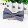 Colored bow tie, classic suit with bow, Korean style