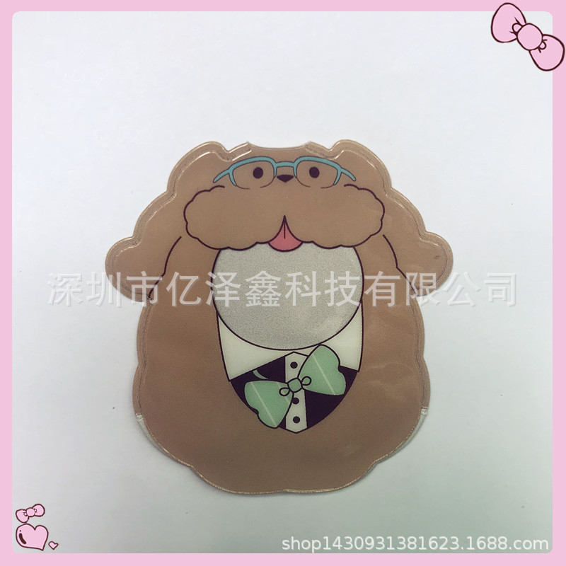 亿泽鑫定制PVC卡通 YURI动漫电压保护袋 电压充气袋挂件 二次元