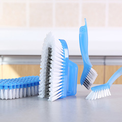 FaSoLa Multifunctional Cleaning Brush Kitchen Cleaning Brush Decontamination Brush Bathtub Brush Tile Brush Bathroom Brush Gap Brush