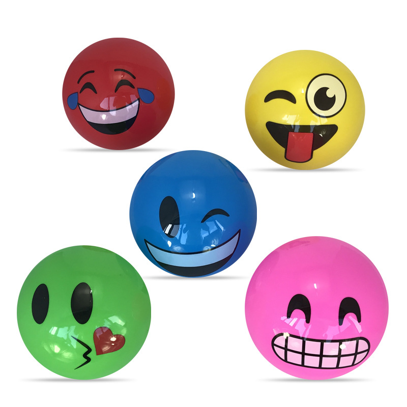 New expression Smile Faceball Children's Elastic Toys Ball…
