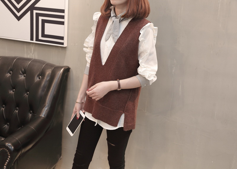 Gilet femme en Fil de base - Ref 3316688 Image 34