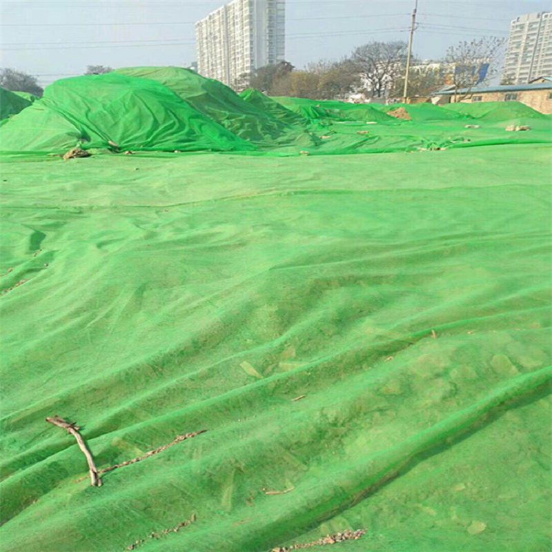 园林草坪绿化专用绿色PP纺粘无纺布盖土布 防尘盖土网