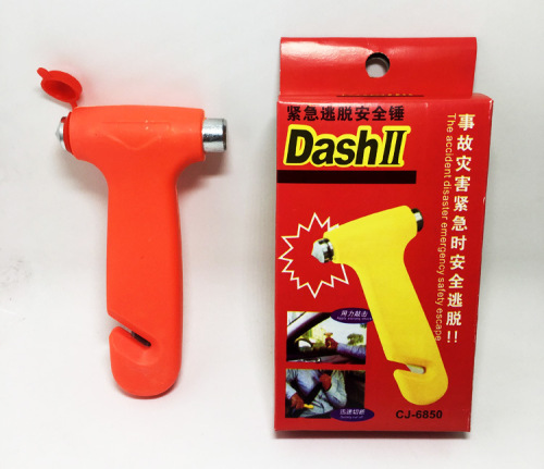 Two-in-one/three-in-one solid safety hammer car life-saving tool escape hammer car window breaker wholesale