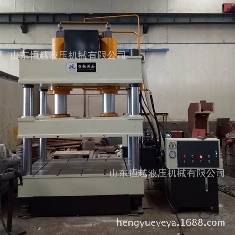 厂家专业定制大型多功能四柱液压机 400吨双缸四柱油压机