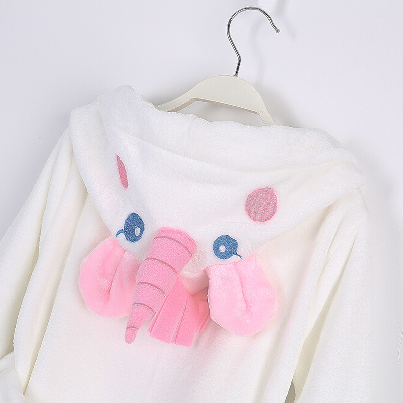 Cute Unicorn Solid Color Velvet Cotton Underwear & Pajamas display picture 2