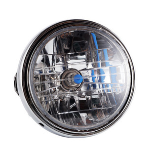 Retro motorcycle Prince headlight Harley 7 inch headlight angel ring steering headlight assembly with bracket