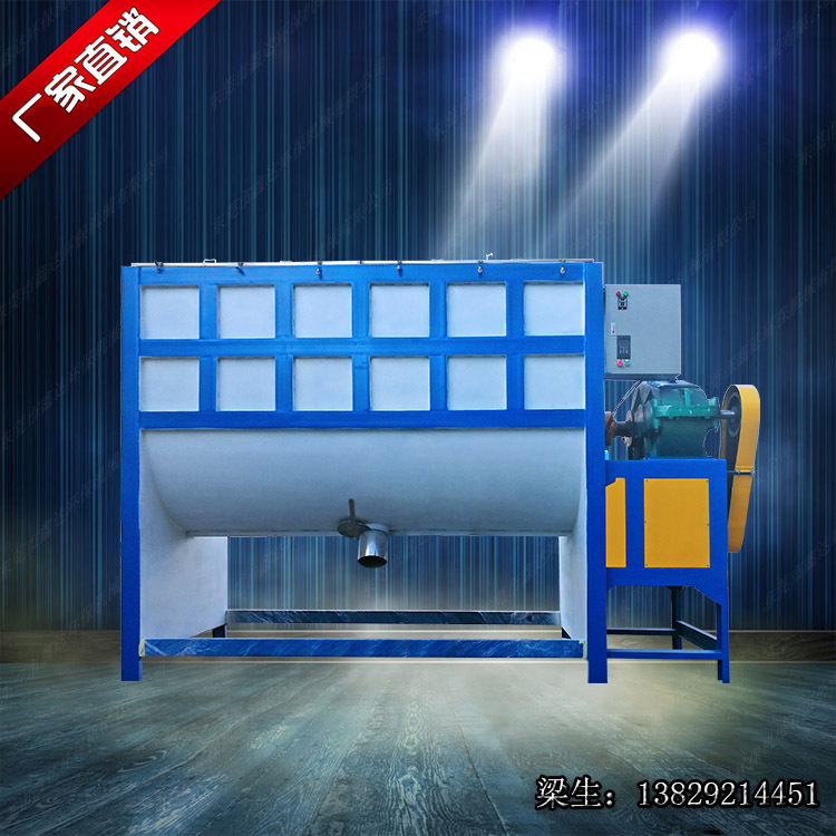 现货供应大型卧式搅拌机 不锈钢粉末混合机 草料混合搅拌设备