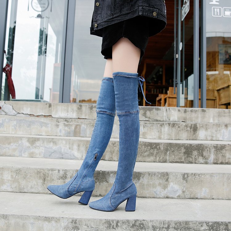 Bottes femme en Tissu - Ref 3355027 Image 20