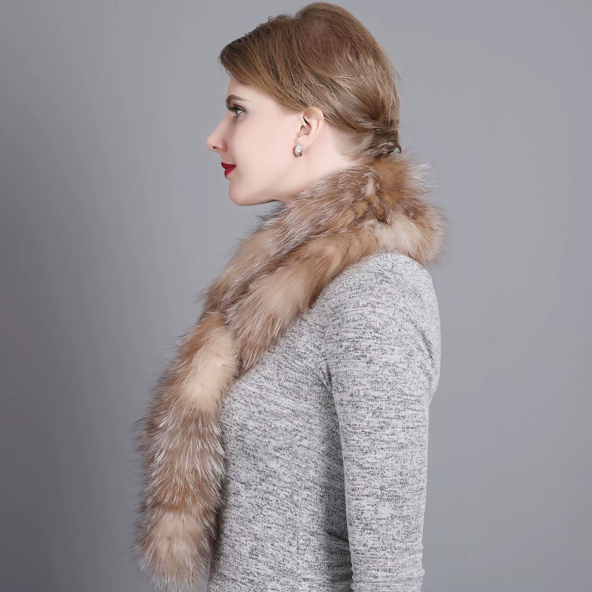 Winter universal keep warm woven scarf