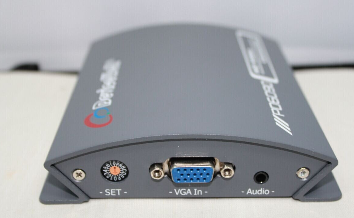 SDI转VGA 上下变频 带SDI环出  VGA信号转换器
