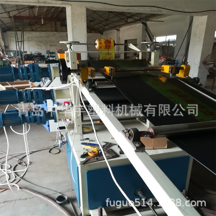 PE警示板生产线设备 PE警示盖板设备 保护板生产线