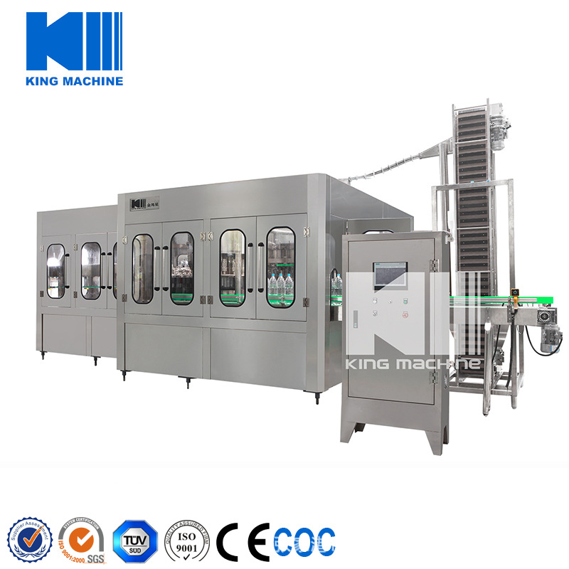 机械阀/电子阀灌装PET/HDPE塑料/玻璃/金属容器日化产品灌装线