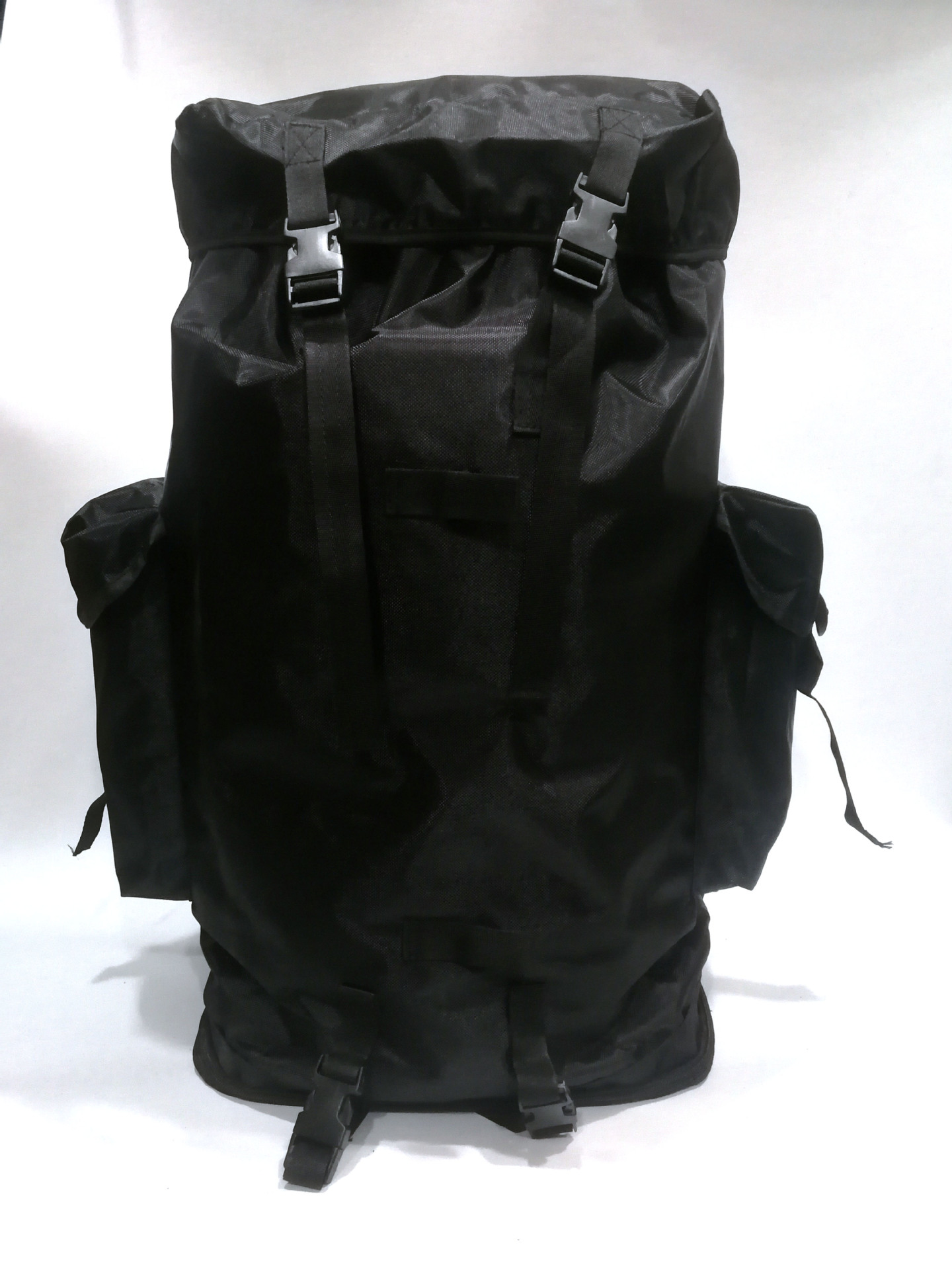 軍迷背包背囊 01B寒區生活攜行具 黑色背囊 戶外野戰登山包