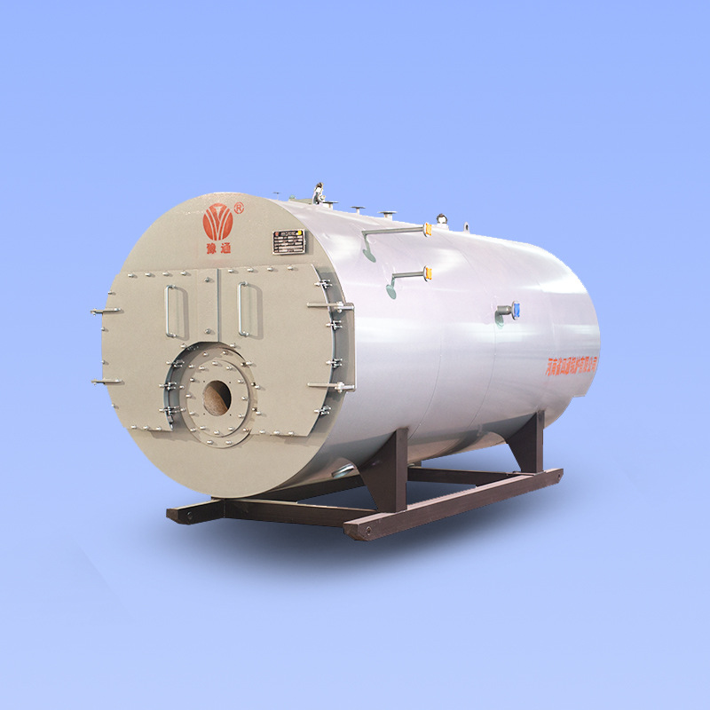 WNS6-1.0-Y.Q燃气蒸汽锅炉 制药厂用锅炉 沼气锅炉 四通锅炉出口