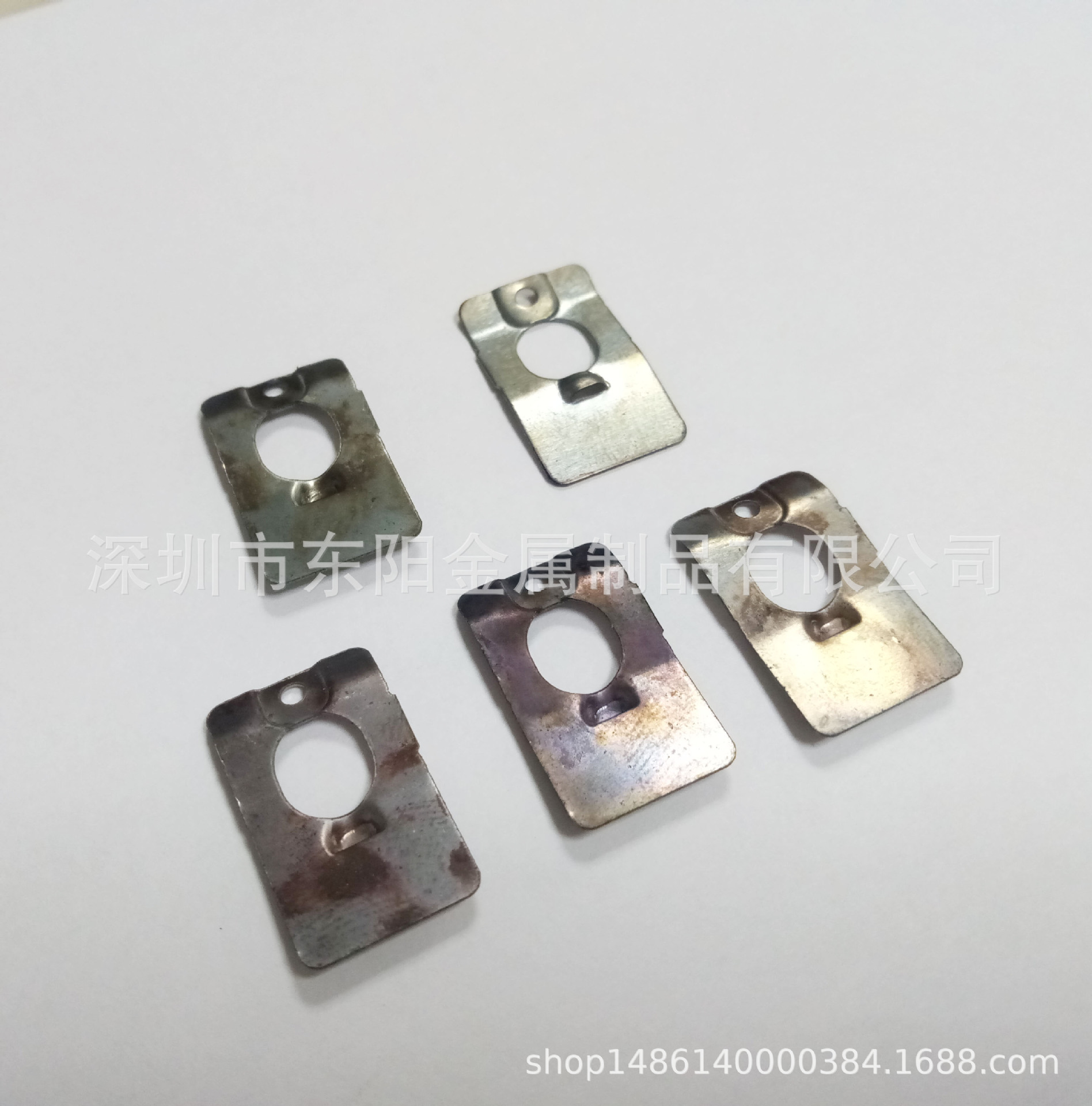 弹片冲压件压片导电片固定片接触片五金小零件加工定做